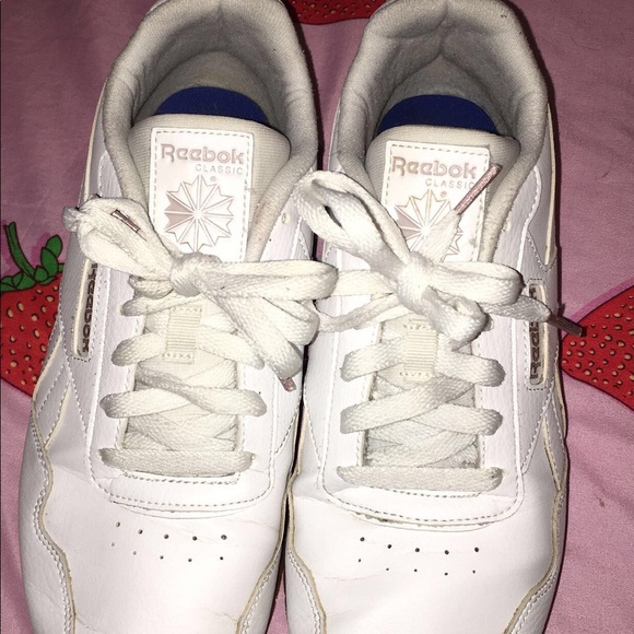 White Reebok Sneakers - Picture 3 of 4